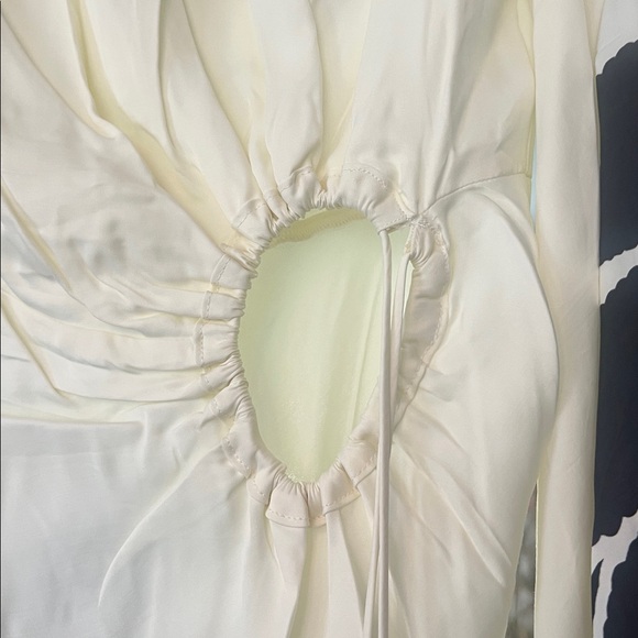 Farm Rio Palermo black cut out long sleeve maxi dress NWT XS - Picture 9 of 12